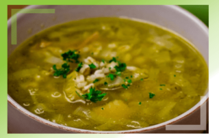 Суп с вермишелью из супового набора индейки